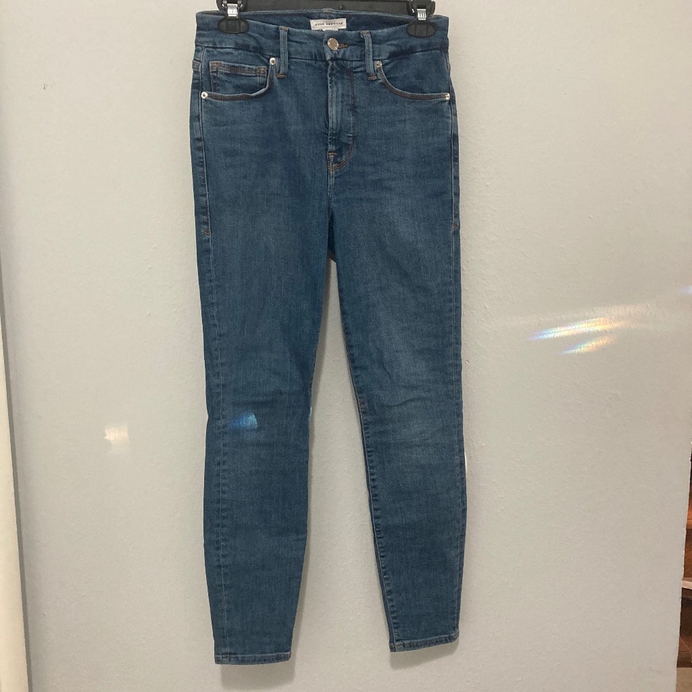 Good American Good Legs Cropped Jeans size 4/27